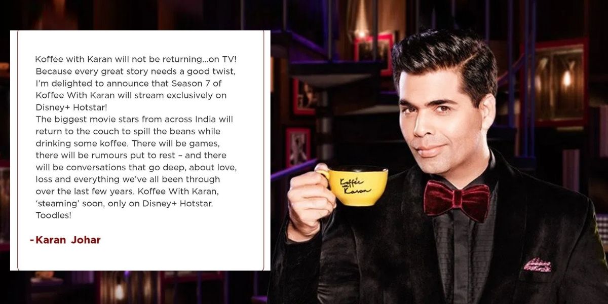 CONFIRMED! Karan Johar pranked KWK fans as today he confirms the return of his show